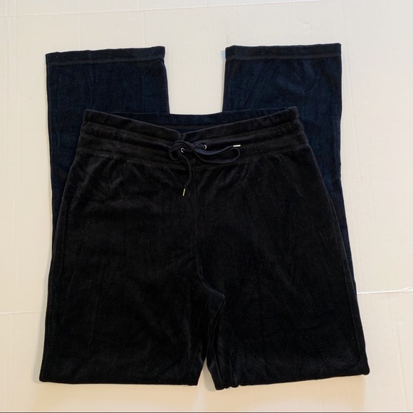 Jones New York Sport Black Velour Pants - Picture 2 of 6